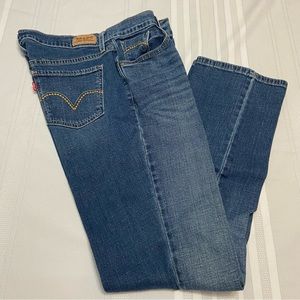 LEVIS 505 Straight Leg 5 Pocket Womens Denim Jeans - size 10